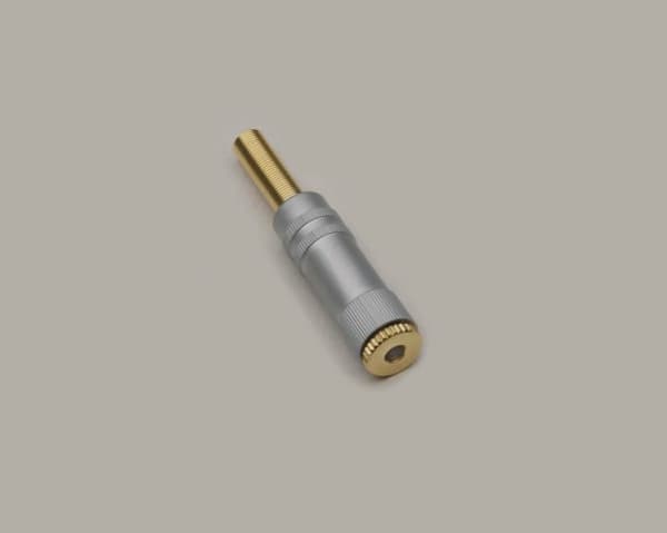 BKL Electronic 1103083, 3.5 mm, Guld, Pärlemorfärgad, Honkoppling, Rak, Guld, 7 g