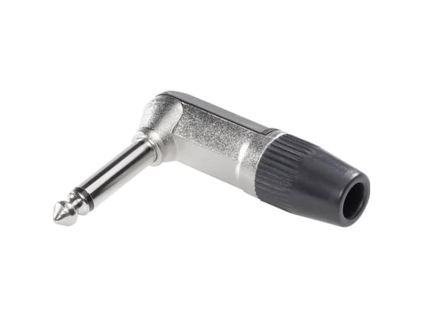 Cliff Fm1098 Jack Connector 6.35mm Male, Angled Number Of Poles: 3