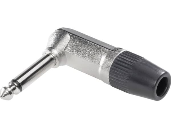 Cliff Fm1098 Jack Connector 6.35mm Male, Angled Number Of Poles: 3