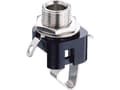Miniatyrbilde 2 av 2: Lumberg KLBM 3 Jack-stik 6,35 mm Tilslutning, indbygning lodret Poltal: 2 Mono Sort 1 stk