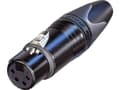 Pikkukuva 2 / 5: Neutrik NC4FXX-B, XLR, Sort, IP40, 1,5 mm², 1500 V, 3 mO
