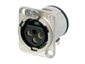 Miniatyrbilde 1 av 4: Neutrik NC3FD-H, XLR, Rustfritt stål, 26 mm, 24 mm, 31 mm, 1 stykker