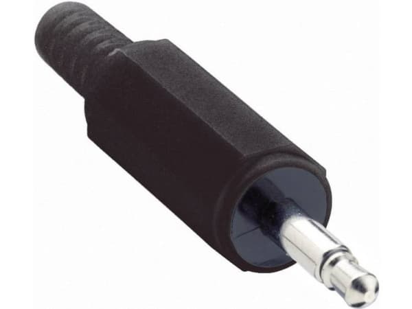 Lumberg 153206 Jakkipistoke 3,5 mm Liitin, suora Napaisuus: 2 Mono Musta 1 kpl