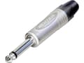 Miniatyrbild 2 av 3: Neutrik NP2X, 1/4" phone plug, Metallisk, Nickel, 1,45 cm, -20 - 65 ° C