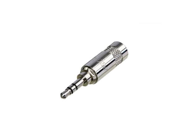 Rean AV NYS231L Jack-stik 3,5 mm Stik, lige Poltal: 3 Stereo Sølv 1 stk
