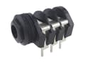 Miniatyrbilde 2 av 2: Cliff CL1332A Jack-stik 6,35 mm Tilslutning, indbygning vandret Poltal: 3 Stereo Sort 1 stk