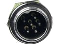 Pikkukuva 1 / 2: Cliff Fc684208 Miniature Circular Din Connector Male, Flush Mount Vertical Pins