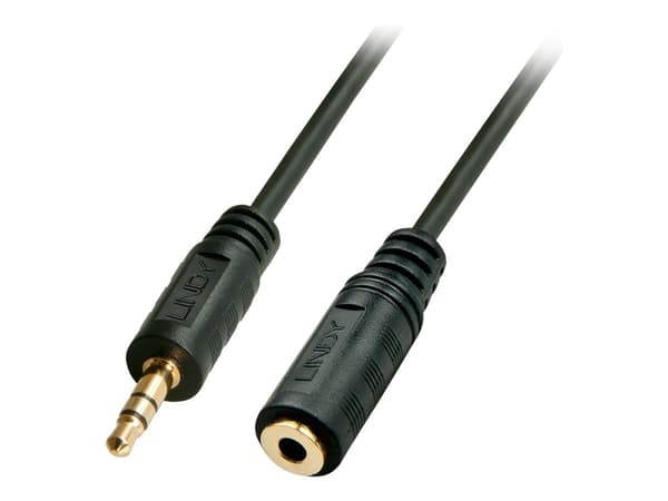 Lindy 35654 lydkabel 5 m 3.5mm Sort