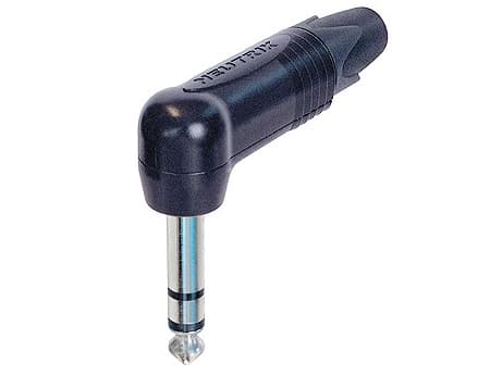 Neutrik NP3RX-BAG, 1/4" phone plug, Musta, Nikkeli, 15,4 mm, 52 mm, 61,3 mm