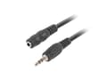Pikkukuva 5 / 5: Lanberg - Forlængerkabel til audio - mini-phone stereo 3.5 mm han til mini-phone stereo 3.5 mm hun - 5 m - lajittelu