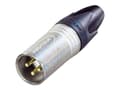 Pikkukuva 2 / 3: Neutrik NC3MXX-EMC XLR-liitin Liitin, suora Nastojen lukumäärä: 3 Hopea 1 kpl