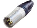 Pikkukuva 1 / 3: Neutrik NC3MXX-EMC XLR-liitin Liitin, suora Nastojen lukumäärä: 3 Hopea 1 kpl