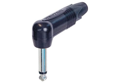 Neutrik NP2RX-BAG, 1/4" phone plug, Sort, Nickel, -20 - 65 °C, 15,4 mm, 51,7 mm