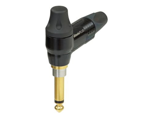 Neutrik NP2RX-ULTIMATE, 1/4", Sort, Gull, Hankjønn, Ledning feste, Gull, 1 mm²