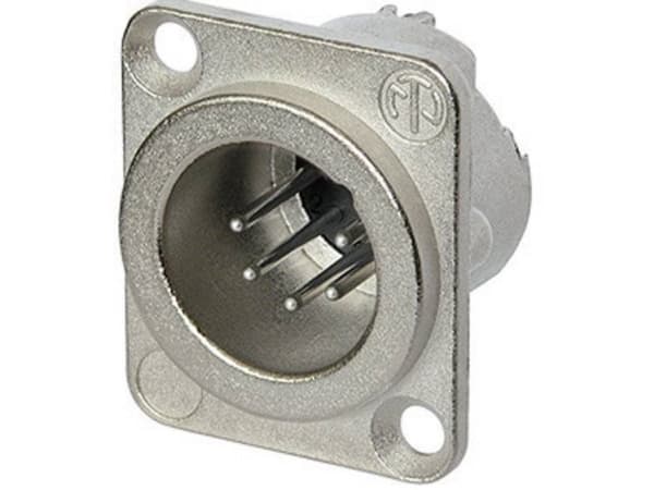 Neutrik NC5MD-LX, XLR, Aluminium, Sølv/nikkel, IP40, 1 mm², 1500 V