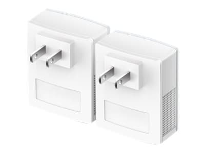 TP-Link TL-PA4010 KIT - Starter Kit - PowerLine adaptersats HomePlug AV (HPAV) - vägginsticksbar (paket om 2)
