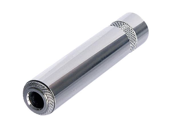 Rean AV NYS2203P Jack-stik 6,35 mm Tilslutning, lige Poltal: 3 Stereo Sølv 1 stk
