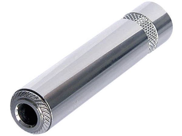 Rean AV NYS2203P Jack-stik 6,35 mm Tilslutning, lige Poltal: 3 Stereo Sølv 1 stk