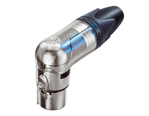 Neutrik NC5FRX, XLR, Aluminium, Sort, Sølv, IP40, 1 mm², 1500 V