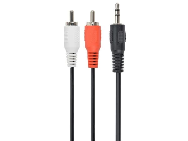 Cablexpert - Ljudkabel - mini-phone stereo 3.5 mm kontakt till RCA x 2 kontakt - 1.5 m