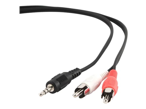 Cablexpert - Ljudkabel - mini-phone stereo 3.5 mm kontakt till RCA x 2 kontakt - 1.5 m