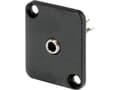 Miniatyrbilde 1 av 2: Hicon HI-J25SEFD Jack-stik 2,5 mm Flangetilslutning, kontakter lige Poltal: 3 Stereo Sort 1 stk