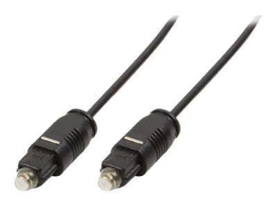 LogiLink - Digitaalinen lydkabel (optisk) - TOSLINK han til TOSLINK han - 2 m - fiberoptik - lajittelu