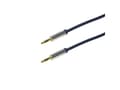 Pikkukuva 1 / 5: LogiLink 3.5mm - 3.5mm 1m, 3.5mm, Hanstik, 3.5mm, Hanstik, 1 m, Blå