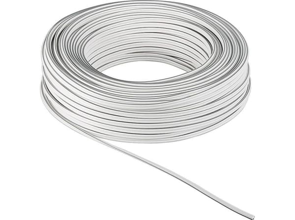 Goobay 15117, Oksygenfritt kobber, 10 m, Hvit