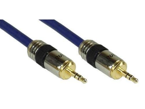 InLine 99955P, 3,5mm, Hankoppling, 3,5mm, Hankoppling, 5 m, Blå