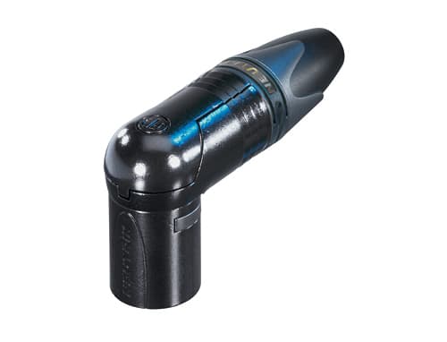 Neutrik NC10MRX-14-B, XLR, Svart, Zink, IP40, 50 V, 16 A