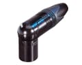 Miniatyrbilde 1 av 4: Neutrik NC6MRX-B, XLR, Sort, Nikkel/gull, IP40, 1 mm², 1500 V