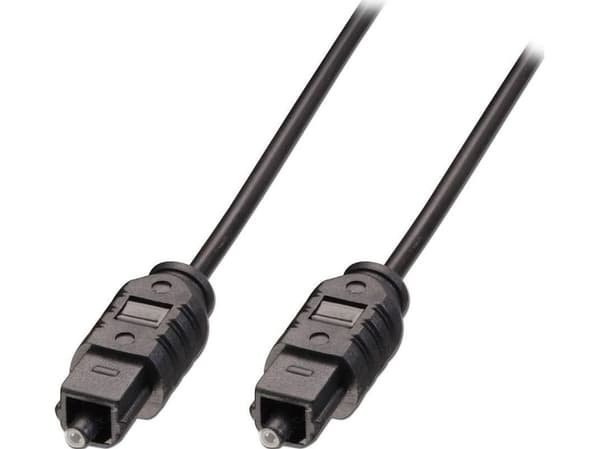 Lindy 35214 audiokaapeli 5 m TosLink Musta