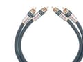 Pikkukuva 1 / 3: OEHLBACH NF 214 Master 70, 2 x RCA, 2 x RCA, Kobber, 0,7 m, Sort, Anthracit