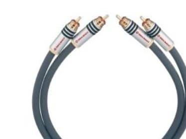 OEHLBACH NF 214 Master 70, 2 x RCA, 2 x RCA, Kobber, 0,7 m, Sort, Anthracit