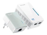 TP-Link TL-WPA4220 KIT, 600 Mbit/s, IEEE 802.11b, IEEE 802.11g, IEEE 802.11n, IEEE 802.3, IEEE 802.3u, Nopea Ethernet, 10,100 Mbit/s, Wi-Fi 4 (802.11