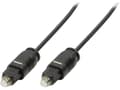 Miniatyrbild 5 av 5: LogiLink Toslink - Toslink, 3m, TOSLINK, Hanstik, TOSLINK, Hanstik, 3 m, Sort