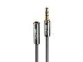 Pikkukuva 1 / 5: Lindy 35327 audiokaapeli 1 m 3.5mm Antrasiitti