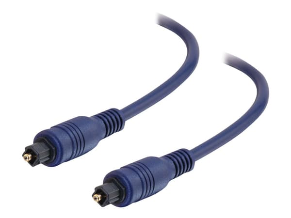 C2G Velocity - Digital audiokabel (optisk) - TOSLINK hann til TOSLINK hann - 1 m