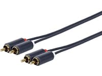 VivoLink - Äänikaapeli - RCA x 2 uros - RCA x 2 uros - 12 m - kaksoissuojattu