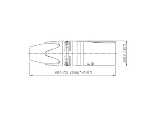 Neutrik NTR-NC3FX, XLR, Sort, Sølv, Nickel, Polyamid, Polyoksymetylen (POM), Polyurethan, Zink-stål, Nickel, UL, UL 94 HB, IEC 61076-2-103, IP 40, IE