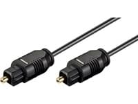 Goobay 51218, TOSLINK, Hankjønn, TOSLINK, Hankjønn, 3 m, Sort