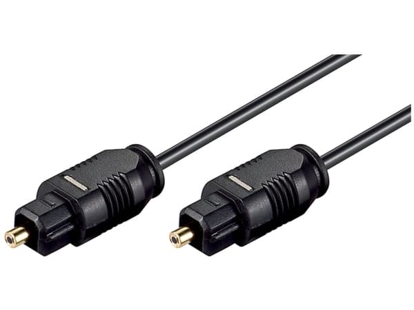 Goobay 51218, TOSLINK, Hankjønn, TOSLINK, Hankjønn, 3 m, Sort