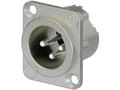 Miniatyrbilde 3 av 4: Neutrik NC3MD-LX, XLR, Aluminium, Sølv/nikkel, IP40, 2,5 mm², 1500 V