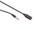 Miniatyrbilde 4 av 5: Maclean MCTV-822 - Lydforlengelseskabel - mini-phone stereo 3.5 mm hann til mini-phone stereo 3.5 mm hunn - 10 m - skjermet - svart