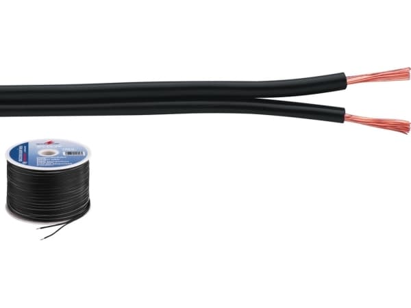 Monacor SPC-70/SW, 100 m, Sort