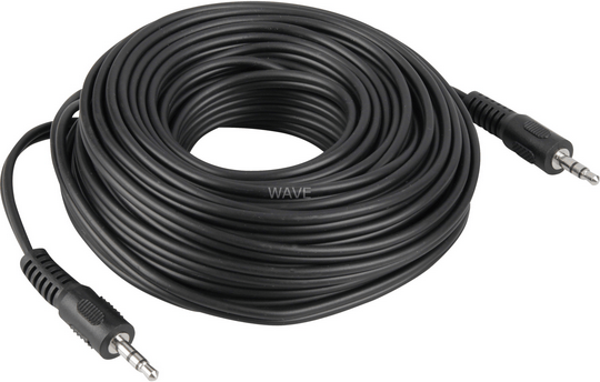 Goobay AVK 119-1000 10.0m, 3.5mm, Hankjønn, 3.5mm, Hankjønn, 10 m