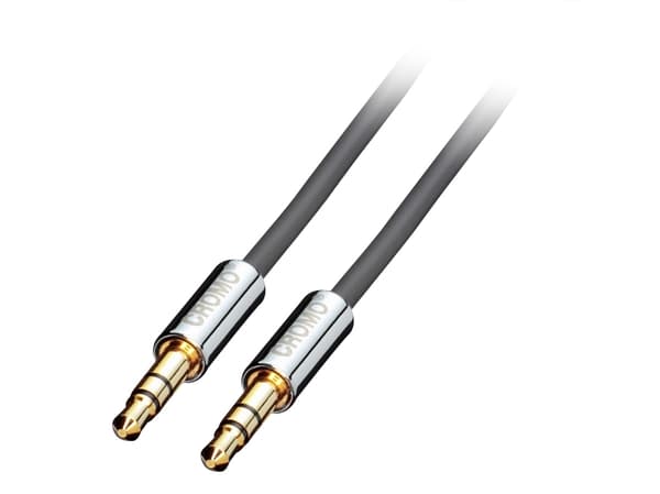 Lindy 35304, 3.5mm, Hankjønn, 3.5mm, Hankjønn, 5 m, Grå