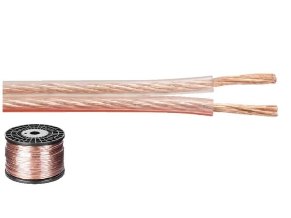 Monacor SPC-115CA, 100 m, Gjennomsiktig