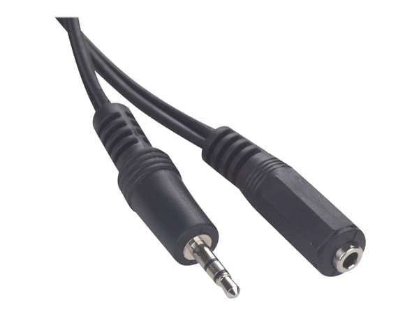 Cablexpert - Lydforlengelseskabel - mini-phone stereo 3.5 mm plugg til mini-phone stereo 3.5 mm beholder - 2 m - svart